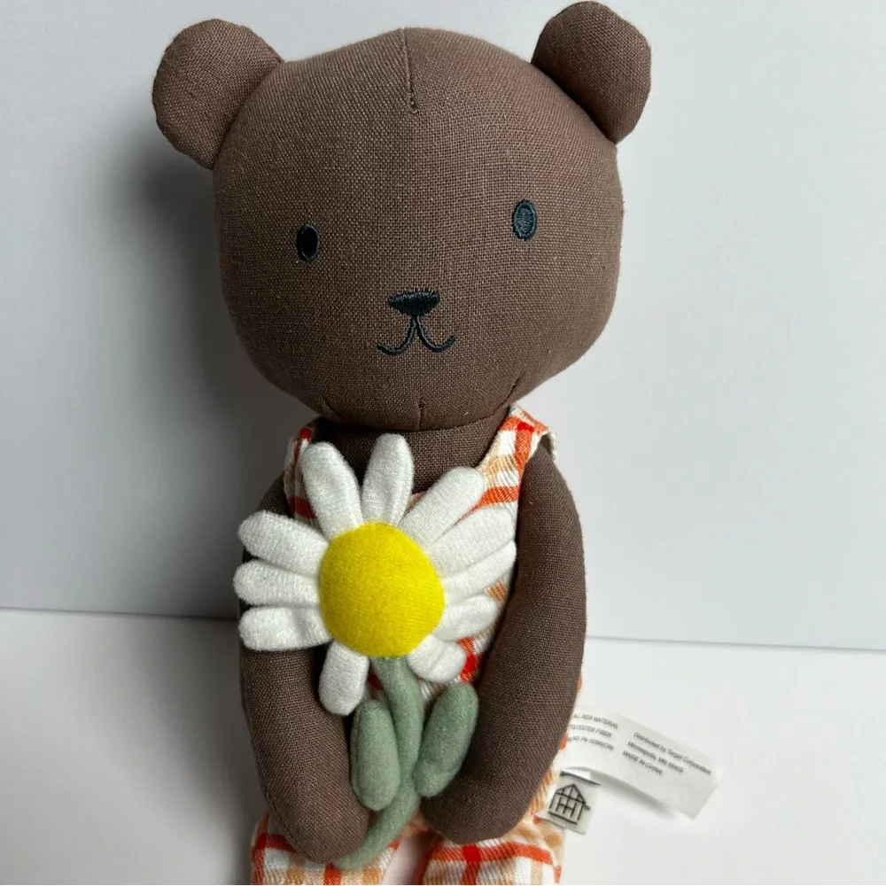 Hearth & Hand with Magnolia Plush Flower Bear PAL Plush stuffed animal 15" - Picture 4 of 6